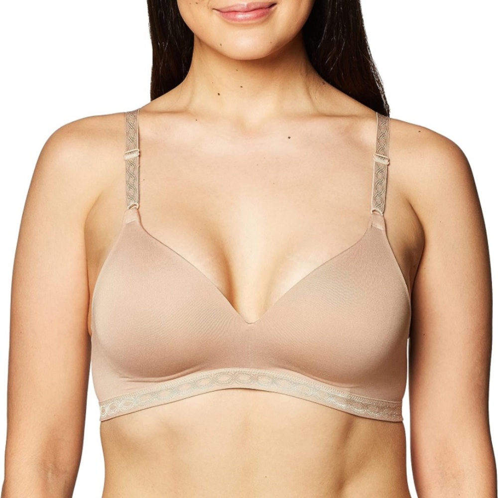 Warner’s Women’s Cloud 9 Super Soft Lightly Lined Wireless comfort Bra 34B 1269 - Picture 2 of 12